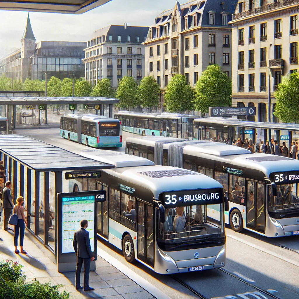Strasbourg booste son réseau de bus